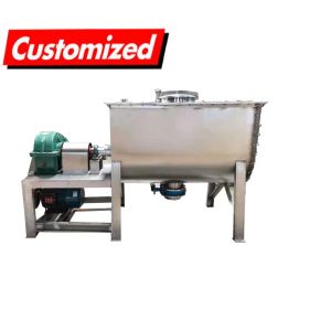 Buy cheap 2024 OEM Dry Powder Horizontal Ribbon Blender Mixer from wholesalers
