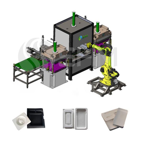 Quality Wet Press Molded Pulp Machine Packaging Pulp Making Machine for sale