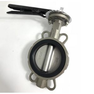 Buy cheap Customized Silicone Seal Ring Seat High Temperature Stainless Steel Butterfly Valve from wholesalers