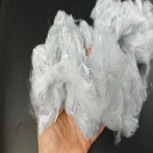 Hot Air Non-Woven Fabrics Polyester Staple Fiber with siliconized Pattern