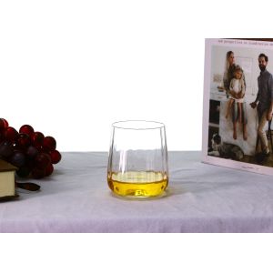 Buy cheap 450ml 15cm Lead Free Crystal Whiskey Glasses Old Fashioned 15Oz from wholesalers