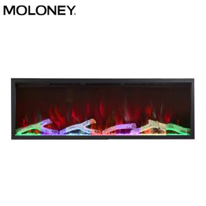 Buy cheap 70 Inch 1800mm Fully Recessed Electric Fireplace LED Display Screen from wholesalers