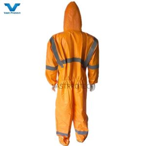 Customization Offers Disposable Bi Color Industrial Coveralls with Customized