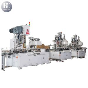 Buy cheap 18L Square Cans Making Machine Fully Automatic 30CPM With PLC Control System product