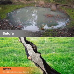 Buy cheap Geotextile Landscape, 4ft X 50ft & 6oz Geotextile Fabric, PP Drainage 350N Tensile Strength & 440N Load Capacity, For Driveway & Road Stabilizationr, from wholesalers