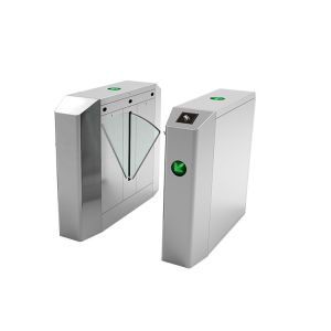 Buy cheap SS304 Retractable Wire Drawing Flap Barrier Gate Bi Directional IP44 from wholesalers