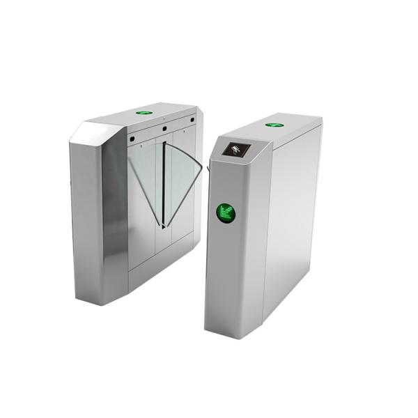 Buy cheap SS304 Retractable Wire Drawing Flap Barrier Gate Bi Directional IP44 from wholesalers