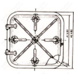 Buy cheap Aluminium Weather Tight Hatch Cover from wholesalers