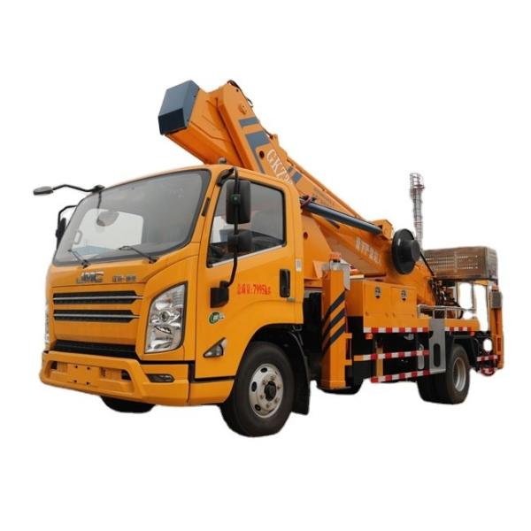 Quality Customized JMC 4x2 14m 25m 35m 45m 65m Bucket Truck Aerial Working Platform Telescopic Boom Aerial Work Platform for sale