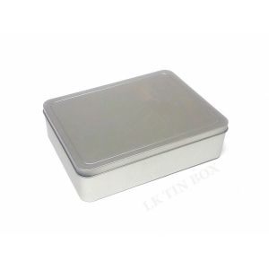 Buy cheap Health Care Rectangular Tin Box , Personalized Tin Cans With Embossing And Ps Tray from wholesalers