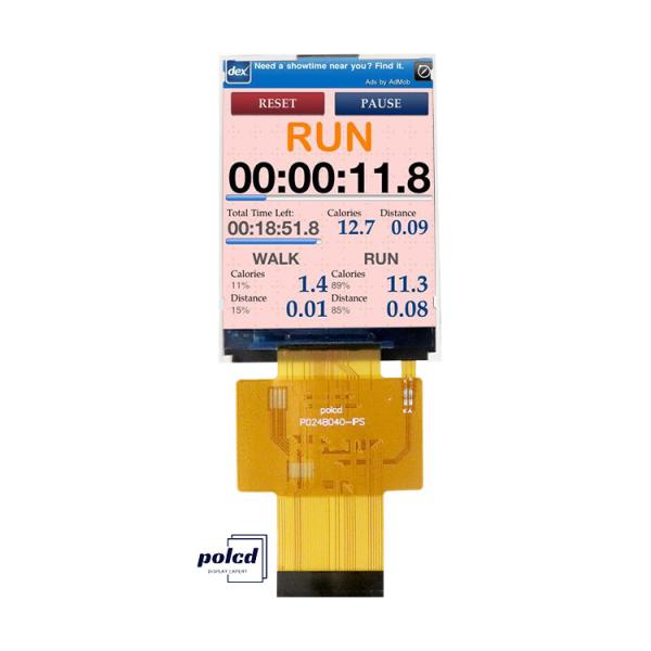 Buy cheap Polcd 2.4 Inch IPS LCD Screen High Brightness 450 Nit MCU ST7789V 240x320 Resolution TFT LCD Display Module from wholesalers