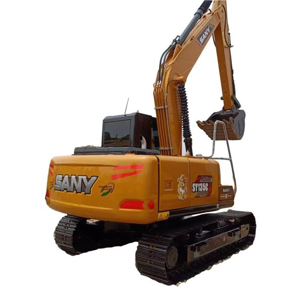 Buy cheap Used Sany Excavator SY135C with Original Hydraulic Pump and 13000 KG Machine Weight from wholesalers