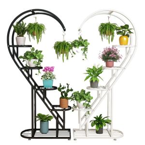 Buy cheap 3 tiers metal iron plants stand planter shelf from wholesalers