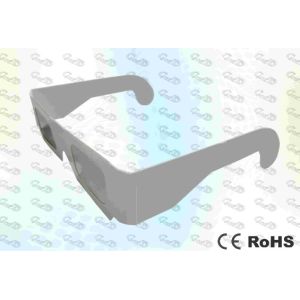 Buy cheap Paper framed Linear polarized 3D Video Eyewear glasses product