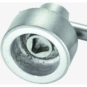 1303 Triangle Patterned Magnetic Lockable Water Meter Valve with Lead-Sealable