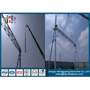 Buy cheap ISO9001 550KV Substation Steel Structures Yield Strength 235MPA Transmission Structure from wholesalers