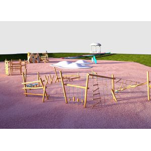 Buy cheap Children Activity Garden Play Centre Climbing Backyard Playground Equipment from wholesalers
