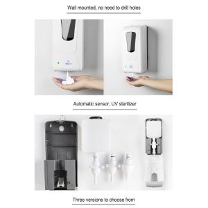 Buy cheap UV Automatic Touchless Soap Dispenser Disinfection Sterilizing Alcohol Spray from wholesalers