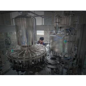 Buy cheap 4 in 1 Carbonated Beverage Filler Machine , Water Filling Equipment from wholesalers