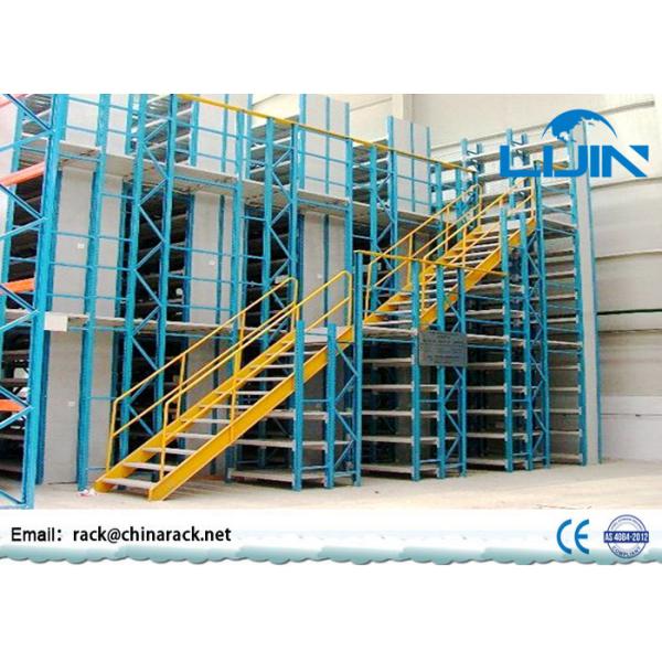 Quality Workshop Rack Supported Mezzanine Floor With Walkways Multi Layer for sale