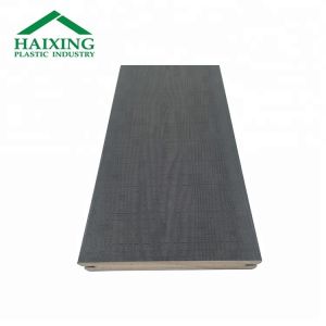 4m Length Wood Texture Optional Composite PVC/WPC Balcony Floor Covering for