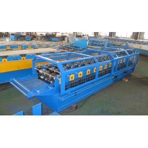 Buy cheap HRC58-62 Hardness Ridge Cap Roll Forming Machine Single Layer Type Roll Form Machine from wholesalers