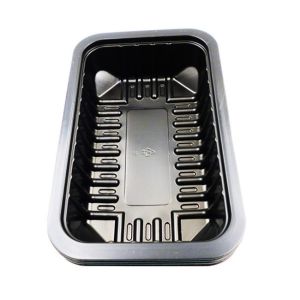 Buy cheap Modified Atmosphere Packing MAP Disposable Food Trays 40mm 60mm depth from wholesalers