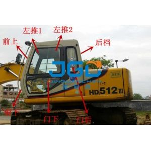 Buy cheap HD512 1023 1430 1250 921 Excavator Front Gear Rear Left And Right Doors, Upper And Lower Windshield from wholesalers