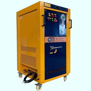 Buy cheap R134a R22 refrigerant recovery pump air conditioner recovery charging machine 4HP recovery ac recharge machine from wholesalers