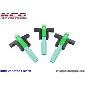 Pre-Polished SC UPC Fast Connector with 60mm Length and Tensile Strength >60N