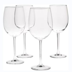 Buy cheap Custom Size Transparent Red White Wine Glasses For Wedding Party from wholesalers