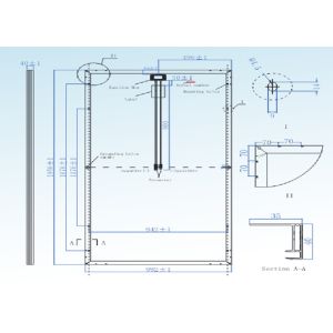 White Backsheet Mono Solar Panel 20kw With 5 Busbar