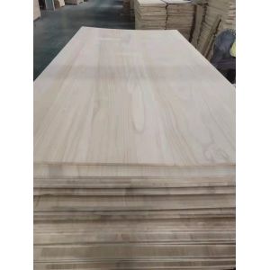 Buy cheap Solid Wood Strip 2mm Paulownia Wood Panel with Moisture Content 8%-12% and Payment T/T from wholesalers
