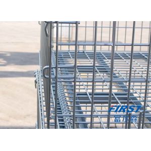 Buy cheap Wire mesh container used in storing goods in warehouse from wholesalers