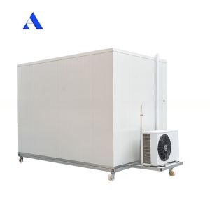 2.8x2x2.2m Mini Portable Cold Storage Room with Aluminum T-Bar Floor and MGSS