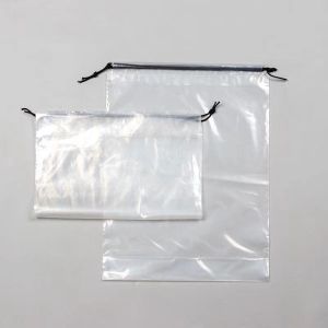 Custom Clothes Storage Bundle with Drawstring PE Bag and Transparent Plastic