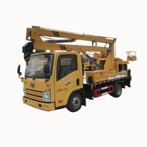 Buy cheap FAW Single-row Folding Arm High-altitude Work Vehicle from wholesalers