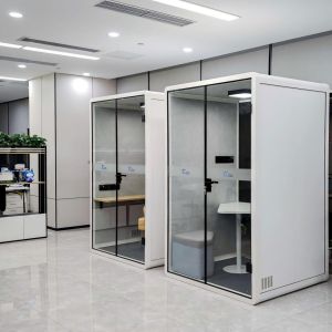 Buy cheap Extendable Silent Phone Booth Aluminum Alloy Soundproof Home Office Pod from wholesalers