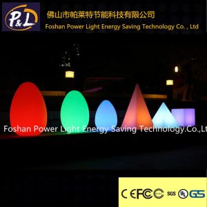 Buy cheap Outdoor Garden Display Egg Shape LED Night Lamp product