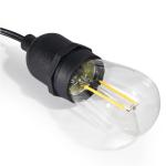 Buy cheap Wedding Lighting, E27 Base Hanging Sockets Outdoor Decorative S14 LED Bulb from wholesalers