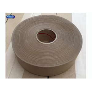 SGS Certification Starch Adhesive 160oz/ In Kraft Paper Tape For Machine Use