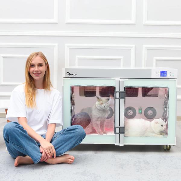 Quality Large Space Dog Dryer Room Quick Dry PTC Heating  With 4 Blowers for sale