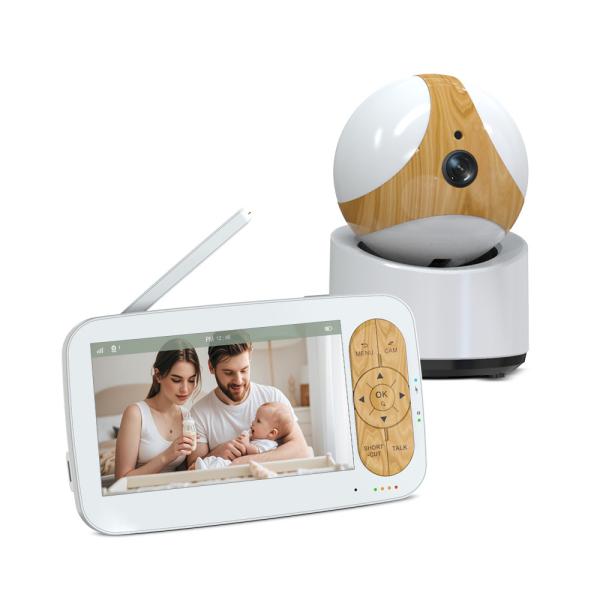 Quality 5 Inch 1080P Wireless Baby Monitor with Sound Detection for sale