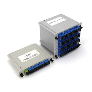 Buy cheap SC PC Fiber Optic Splitter 1x4 1x8 Fiber Splitter 1260nm To 1650nm from wholesalers