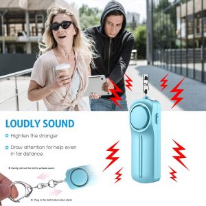 Buy cheap Security personal alarm devices personal aaa battery alarm bell anti rape self defense weapons from wholesalers