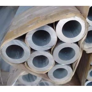 Black anodize threaded aluminium pipes tubes telescopic extrusion OEM supportive