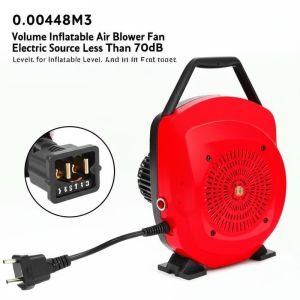 Buy cheap 0.00448M3 Volume Inflatable Air Blower Fan Electric Power Source Less Than 70dB Noise Level Ideal for Inflatable Products from wholesalers