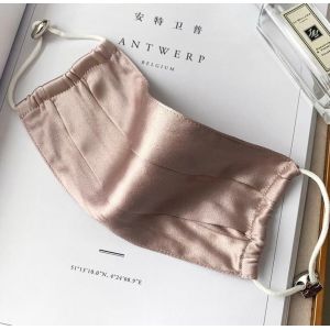 Buy cheap Reusable 16mm 100% Mulberry Silk Face Mask Protective Use product