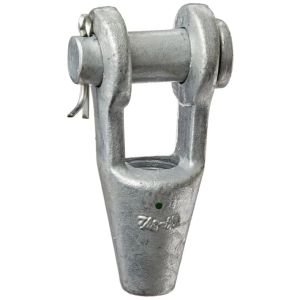 Buy cheap Open Rigging Hardware Rope Swaging Sleeve Ferrule Utility Wire Rope End Wedge Socket/open Socket for Crane Spare Parts from wholesalers