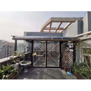 Buy cheap Convenient Grey Aluminium Canopy With PC Sheet And Accessories from wholesalers